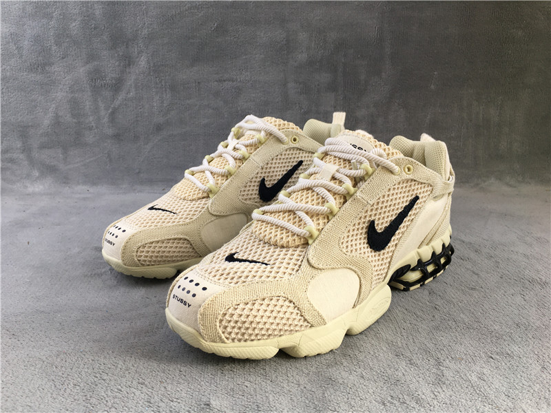 2020 Stussy x Nike Air Zoom Spiridon Caged 2 Beign Shoes For Women